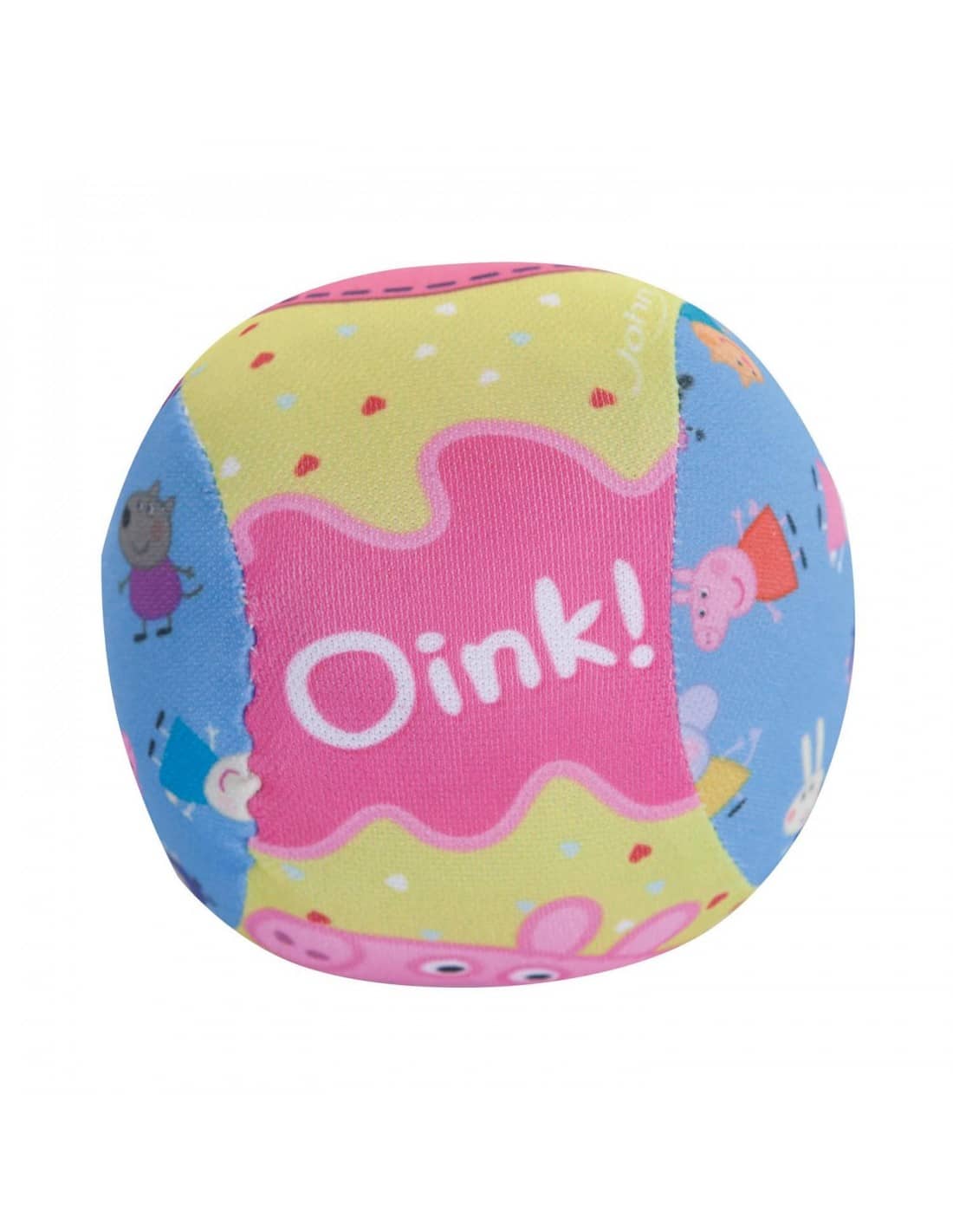 John HellasSoft Ball 100Mm Βελουδινη Μπαλιτσα Με Κουδουνακι Peppa  Το Γουρουνακιpapell.gr